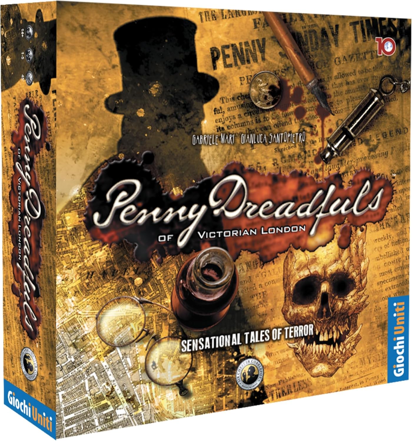 Penny Dreadfuls of Victorian London is a wonderful storytelling and investigation game you can enjoy alone or in good company, an immersive experience set in late 19-th century London where you will investigate and solve mysteries, make choices and face trials to receive generous rewards or suffer unpleasant consequences.