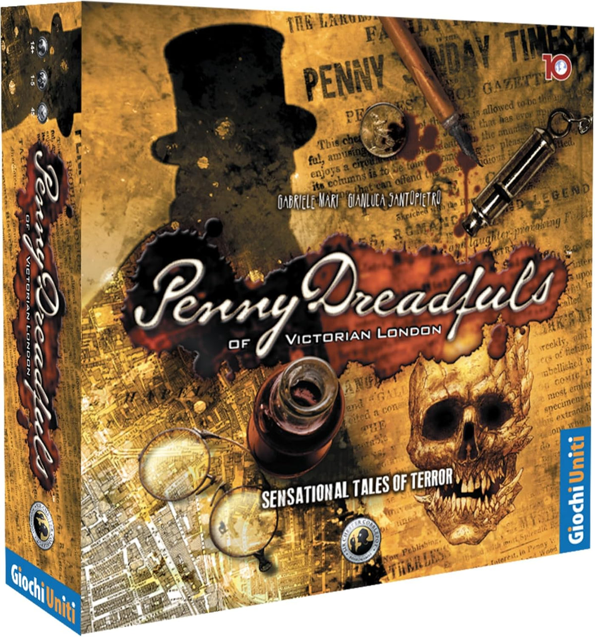 Penny Dreadfuls of Victorian London is a wonderful storytelling and investigation game you can enjoy alone or in good company, an immersive experience set in late 19-th century London where you will investigate and solve mysteries, make choices and face trials to receive generous rewards or suffer unpleasant consequences.