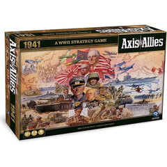 Five major powers struggle for supremacy. Germany and Japan are aligned against the great alliance of the United Kingdom, the Soviet Union, and the United States. Designed for 2–5 players, the game is set in 1941: The Axis has great momentum and is expanding its conquests in both Europe and Asia.
