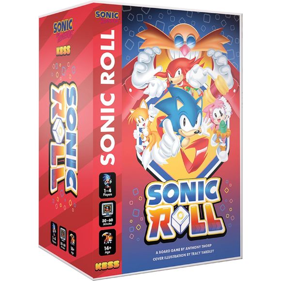 Play as Sonic and friends as you traverse iconic Zones from classic Sonic games and save the woodland creatures the evil Dr. Eggman has captured! Use character-unique abilities to roll dice and take out obstacles in these heroes path! Place dice down to speed through Zones, collect rings, and defeat Badniks that stand in your way. Complete enough Zones Cards to finish the Zone and face off against Eggman himself! This cooperative 1-4 player adventure is jam-packed with 4 Zones to choose from. Challenge a si