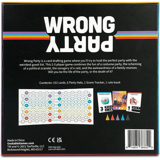 TeeTurtle: Wrong Party - Base Game | Galactic Toys & Collectibles