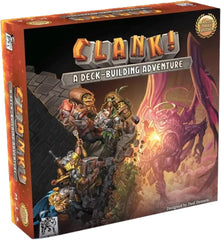 Clank! A Deck-Building Adventure is celebrating it's tenth anniversary! This new Master Thief Edition adjusts the gameplay balance, updates packaging and components, and adds a Wandering Monsters mini-expansion. Plus, all of this comes at a new lower price point! Burgle your way to adventure in the deck-building board game Clank! Sneak into an angry dragon's mountain lair to steal precious artifacts. Delve deeper to find more valuable loot. Acquire cards for your deck and watch your thievish abilities grow.