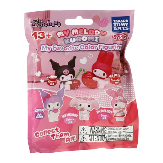 My Melody x Kuromi My Favorite Color Figurine Mystery Pack - 1 Random | Galactic Toys & Collectibles