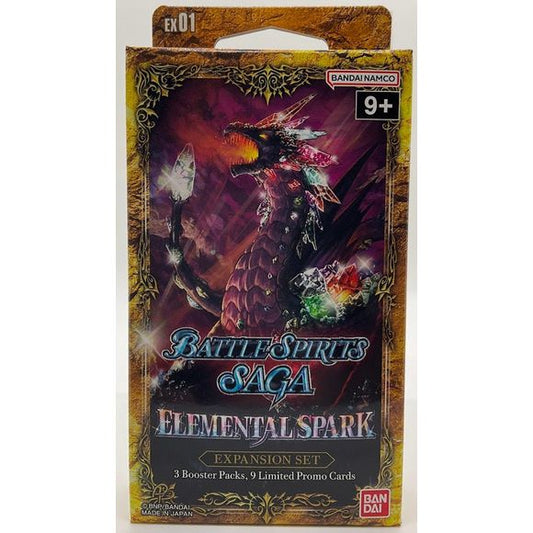 Battle Spirits Saga TCG: Expansion Set 01 Elemental Spark | Galactic Toys & Collectibles