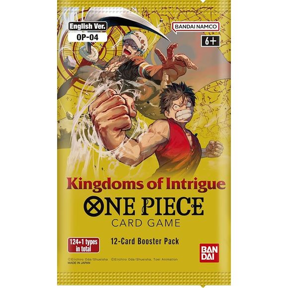 1 Booster pack of One Piece TCG: Kingdoms of Intrigue