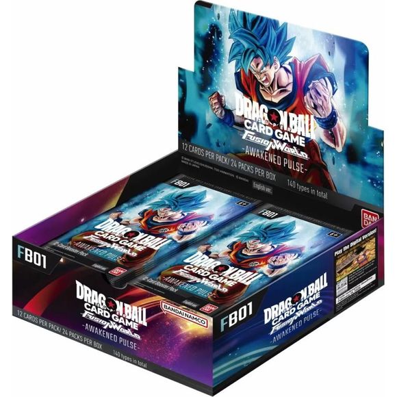 Dragon Ball Super Fusion World TCG: Set 01 FB01 Awakened Pulse Booster Display - 24 packs | Galactic Toys & Collectibles