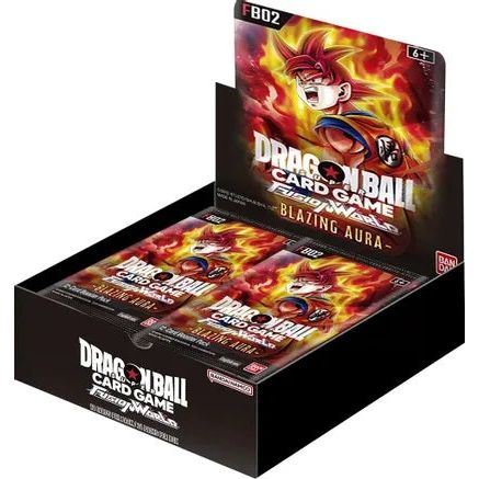 Each Dragon Ball Super Fusion World Sealed Booster Box contains:
• 24 booster packs
• 12 random cards per pack
• 1 Promotion code for the digital version per pack
Along with carrying over the Era from the first set, a new Era will be added in the series. With the introduction of many new characters, the battles in the Dragon Ball Super Card Game will become even more heated! Characters that are popular among fans will be included as Secret Rare cards. Not only will 4 Leader cards, and 12 Super Rare cards ge