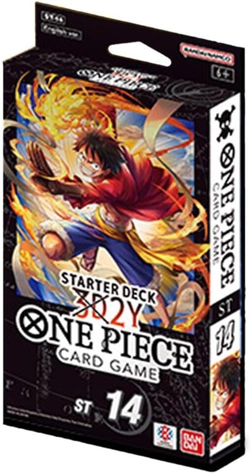 This deck showcases the Straw Hat Crew and their two years of individual training following the Summit War. In addition to members of the Straw Hat Crew, this deck introduces new Characters, such as Haredas and Heracles! This release is packed with cards that perform best with high-cost allies. Increase the cost of Characters on your field to unleash an imposing new tactic that will shake up gameplay in the ONE PIECE CARD GAME. Comes with 5 holographic cards! Leader cards are holo+textured foil. Newcomers c