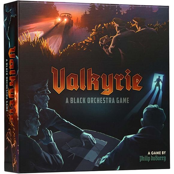 Valkyrie is a Black Orchestra game with quicker, simpler gameplay, and new strategic elements. Focus on assassinating Hitler with explosives, completing Operation Valkyrie with the Gestapo always close at hand to pull you in for questioning. Stay one step ahead of the Gestapo and defeat Hitler before they collect enough evidence to have you tried for treason and executed.

In this stand-alone version of Black Orchestra, players experience the familiar tension and dread but in about half the time of the orig