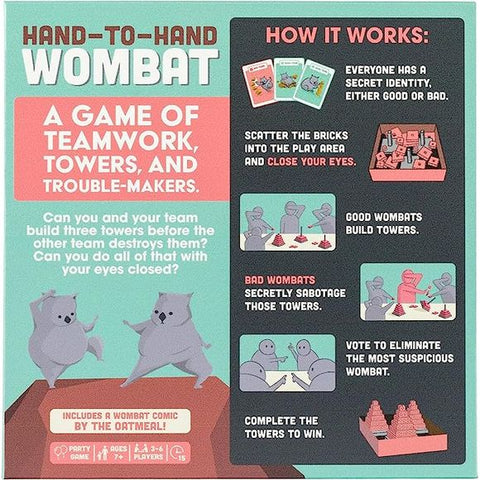 Exploding Kittens: Hand to Hand Wombat - Card Game | Galactic Toys & Collectibles