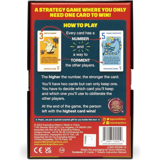 Exploding Kittens: Power Hungry Pets - Board Game