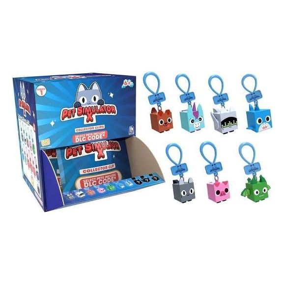 Pet Simulator X Figure Clip Blind Pack - 1 Random | Galactic Toys & Collectibles