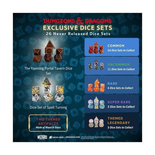 Dungeons & Dragons: The Yawning Portal Treasure Packs - RANDOM Dice Blind Bag
