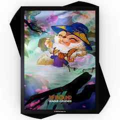 Channel the power of the Rift - theese official Riftbound sleeves don't just protect your deck, they command attention. Pack 100 sleeves featuering fan favorite Champion, Teemo!