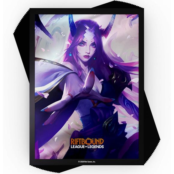 Channel the power of the Rift - theese official Riftbound sleeves don't just protect your deck, they command attention. Pack 100 sleeves featuering fan favorite Champion, Irelia!