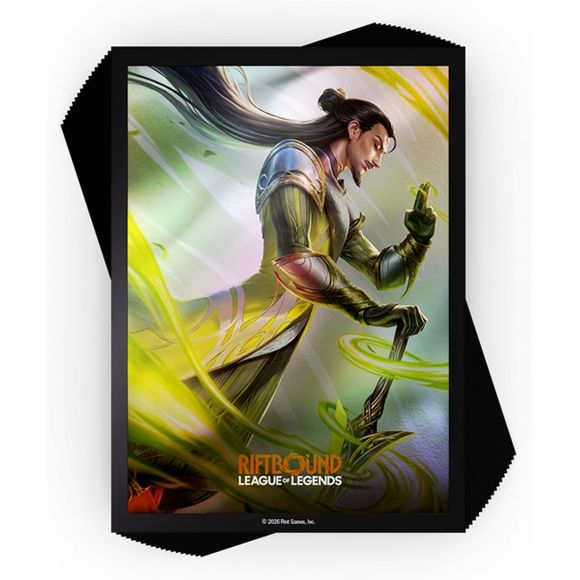 Channel the power of the Rift - these official Riftbound: Unleashed sleeves don't just protect your deck, they command attention. Pack of 100 sleeves featuring a Champion from Riftbound: Unleashed.