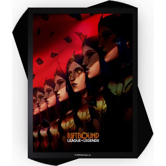 Channel the power of the Rift - these official Riftbound: Unleashed sleeves don't just protect your deck, they command attention. Pack of 100 sleeves featuring a Champion from Riftbound: Unleashed.
