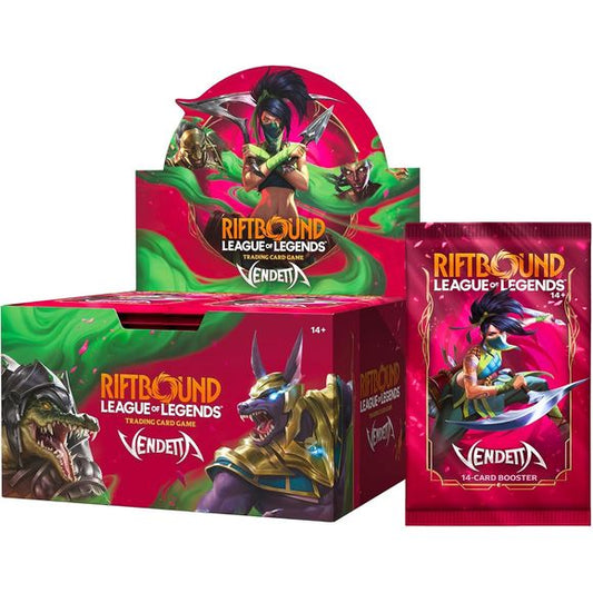 (PRE-ORDER JULY 2026) Riftbound - League of Legends TCG: Vendetta Booster Display