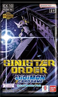Digimon TCG: Sinister Order Booster Display Box 24 Packs (EX-10)
