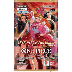 Product Details
Each One Piece Heroines Edition Booster Pack contains 12 cards.