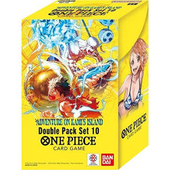 The packaging doubles as a card case, making this product more economical, accessible, and collectible!
Includes 2 Randomly Selected DON!! Cards with New Designs! Each set will include 2 randomly selected DON!! cards with exclusive designs, encouraging multiple purchases to collect them all!

Contents
• Booster Pack [OP15-EB04] x2
• DON!! Card x1 (2 types)