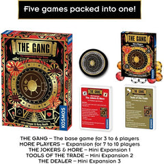 Thames & Kosmos: The Gang Deluxe Edition - Cooperative Poker Card Game