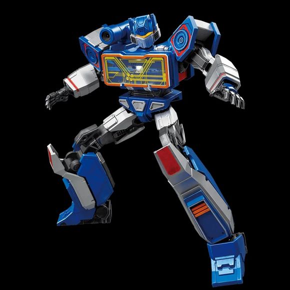 This 12.5cm Soundwave model kit features 20 movable joints, light-up eyes and chest, and opening chest plate for authentic battle poses. With exclusive weapons and detailed movie styling, this Supreme Guardian is ready for Cybertronian combat. Easy 85-piece assembly with no tools required. This officially licensed set includes special effect pieces, interchangeable hands, and a display stand. Perfect for fans 12+ who want movie-accurate model kits that light up for impressive play and display.