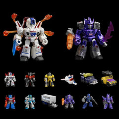 12 officially licensed 2.17 in warriors, each full of endless possibilities. 14 points of articulation bring every character to life. Guaranteed chase variant: Special Armor Type (Odds: 1/144) or Special Galaxy Type (Odds: 5/144), with a surprise in every unboxing.

The battle is about to begin. Bot and vehicle creative combination let you freely assemble and mix to create your own unique hero lineup.

Tool-free easy assembly allows you to quickly start your journey, leading your Cybertronian army into batt
