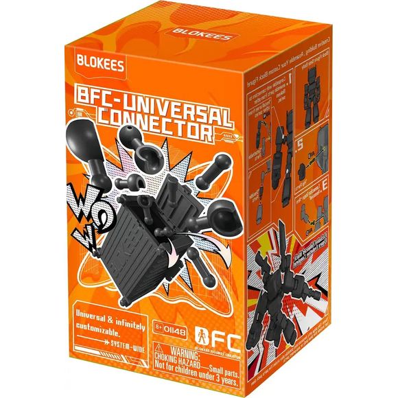 <p>Expand your building possibilities with the <strong>Blokees BFC Universal Connector Model Kit Parts Set</strong>! Designed to enhance compatibility between Blokees Defender and Galaxy model kits, this versatile accessory set allows collectors to combine components, customize figures, and create unique configurations. Featuring five different connector types, including ball joints and extension pieces, the set provides greater flexibility for creative model building and modifications. Each package contain