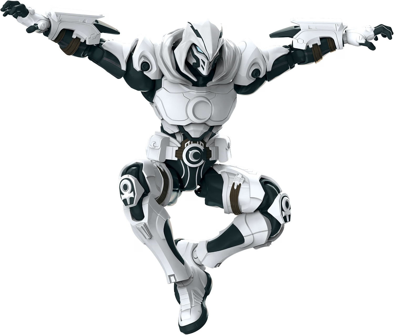 One of Marvel's most complex and compelling heroes makes his Champion Class debut. Moon Knight brings his iconic striking white and dark armor, flowing cape, and ancient Egyptian symbolism to your collection in stunning, collector-quality form. This officially licensed Blokees Champion Class model kit captures every detail of Marc Spector's legendary armored suit — from the crescent moon emblems to the intricate Egyptian ankh markings — delivering a display-ready masterpiece worthy of Khonshu's chosen warri