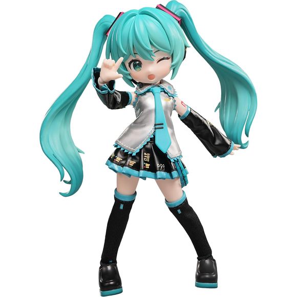 Bring Hatsune Miku to life with the Blokees Serendipity Series - Hatsune Miku Official Outfit. This officially licensed character toy features 77 pieces, a fully articulated body, detailed accessories, and a well-balanced design. With easy assembly and interchangeable faceplates, it captures Miku’s dynamic expressions and iconic style.

Perfect for fans and collectors, this character toy offers a flawless design and versatile display options. Step into Miku's Radiant Universe today!