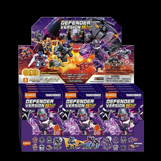 Blokees Transformers Defender Version 06 Brutal Fang Blind Box - 1 at Random