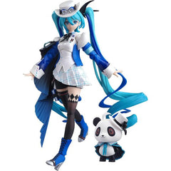 Join the rendezvous of MIKU WITH YOU 2025 and cross dimensions with Hatsune Miku, capturing musical moments that belong uniquely to you. This officially licensed Hatsune Miku model stands approximately 6.50 inches tall and consists of 24 pieces. Featuring fully upgraded articulated joints, this product vividly brings the magical songstress to life with her undeniable appeal. The model comes with detailed accessories, and her faithful musical companion Take-ne, offering limitless storytelling poses.

Time an