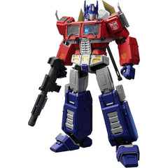 <p>Roll out with the legendary Autobot leader in the <strong>Blokees Transformers Action Edition 07 Optimus Prime (Ver.EVO) Model Kit</strong>! This officially licensed 364-piece collectible brings Optimus Prime to life with intricate mechanical detailing, premium color separation, and advanced articulation for dynamic battle poses. Featuring impressive LED light-up effects in the eyes, chest, and backpack, this model delivers an eye-catching display experience. Equip Optimus Prime with his iconic Cannon Ri