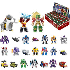 <p>Celebrate the holidays with the <strong>Blokees Transformers Defender Version 2026 Christmas Advent Calendar</strong>! Countdown to Christmas with 25 days of exciting Transformers surprises featuring officially licensed Autobot and Decepticon collectibles. This special holiday set includes 16 character model kits, five Combaticon vehicles, two special chase variants, an exclusive Christmas-themed Optimus Prime, and accessories to combine the Combaticons into the mighty Bruticus! Discover fan-favorite cha
