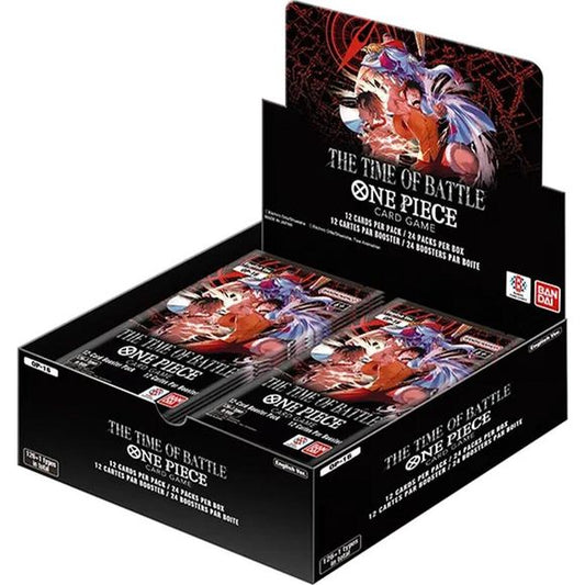 OP-16’s main theme is Paramount War!
The Iconic Battle between Pirates and Marines is coming back in ONE PIECE CARD GAME!
Characters from Impel Down and Marineford joins the war!
Finally, that character comes out as a Leader!
That Character who had a major influence in the war, is coming out as a Leader Card with new Strategy to shake the Meta!
Other Leader Cards come out with never-seen new effects, deepening the game even more!
Combine other products to make your deck even stronger!
Many cards are include