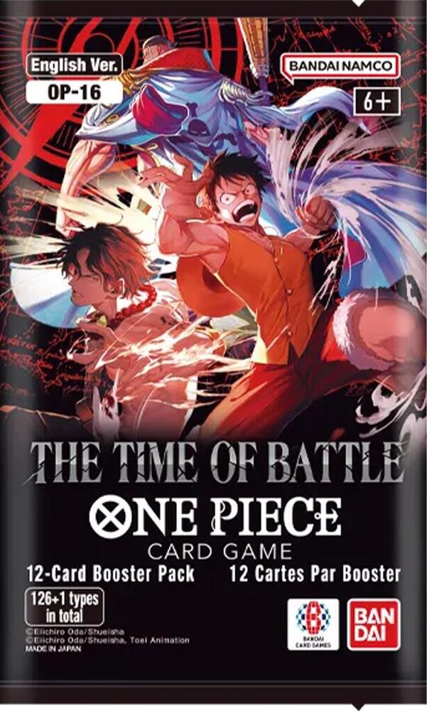 1 booster pack of One piece TCG The Time of Battle OP-16
12-card booster pack