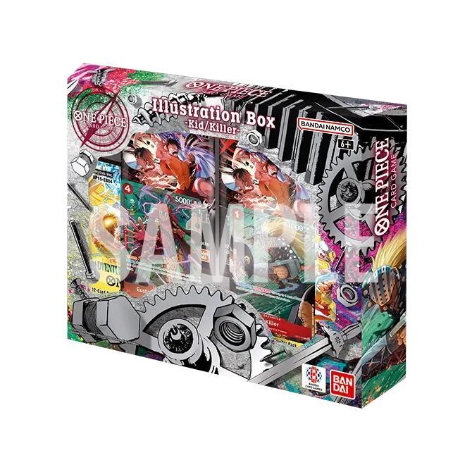 It’s a product containing both a new illustration promo card and booster pack! It’ll include 2 copies of a popular card with an appealing new illustration. Paring this with past boosters increases the appeal to purchasers. This set includes the popular [OP-15] and [OP-16]! With this set, you can get previously released cards with [OP-15] and further strengthen them with [OP-16], making it an easy set for beginners to start with!

・Booster Pack [OP-15] x2

・Booster Pack [OP-16] x2

・Promotion Card x2 (2 type