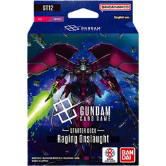 A red and purple starter deck featuring numerous MS units, including the Gundam Epyon, that excel in close-range combat.
Features numerous cards usable in multiplayer battles (Battle Royale, 2vs2)!
Contents
• x1 Ready-to-play 50-card deck
• x10 Resource Cards
• x2 Token Cards
•x1 Paper Damage Counter
• x1 Bonus Pack (1 Card) (1 of 10 types)
• X1 Rule/Playsheet
