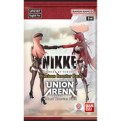 First time in North America! A premium set featuring all-foil cards! GODDESS OF VICTORY: NIKKE returns to UNION ARENA—powered up! Special all-foil cards let you enhance your existing “Booster Pack GODDESS OF VICTORY: NIKKE” decks! Additionally, new GODDESS Deck also makes its debut! A serial-numbered hand-signed Action Point Card is in the lineup!
A limited number of serial-numbered hand-signed Action Point Cards are being made for inclusion in the booster at a super low pull-rate! The signature is by the J