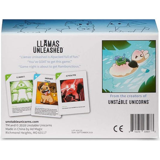 TeeTurtle: Llamas Unleashed Card Game