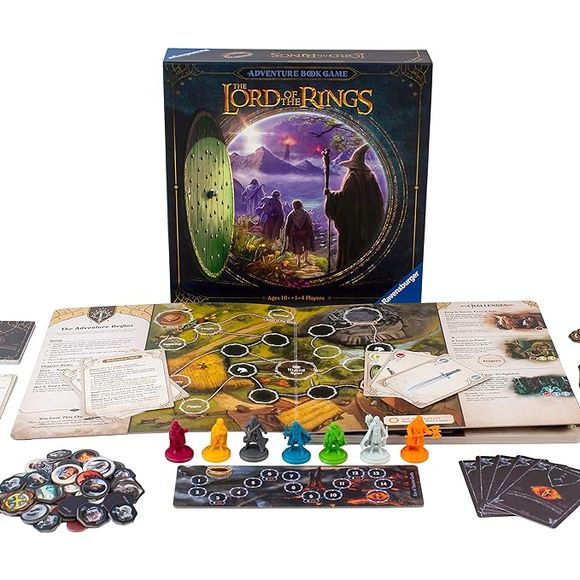Ravensburger: The Lord of The Rings Adventure Book Board Game | Galactic Toys & Collectibles