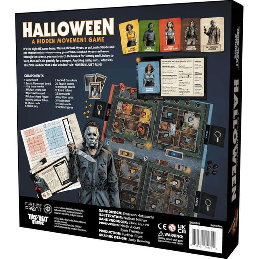 Trick or Treat Studios: Halloween: A hidden Movement Board Game