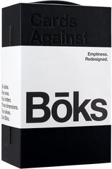 What if you had a single device that could carry your entire Cards Against Humanity collection? An object that seamlessly combined the portability of a bag, the rigidity of a cube, and the timeless beauty of a rectangle? Say hello to Bōks. It's emptiness, redesigned.