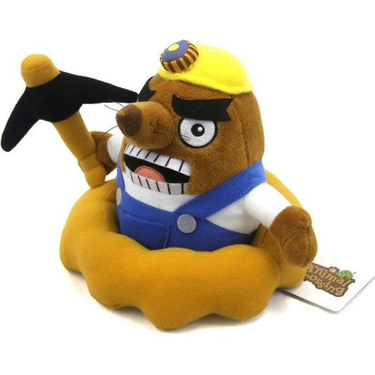 Little Buddy Animal Crossing New Leaf Mr. Resetti 7-inch Stuffed Plush | Galactic Toys & Collectibles