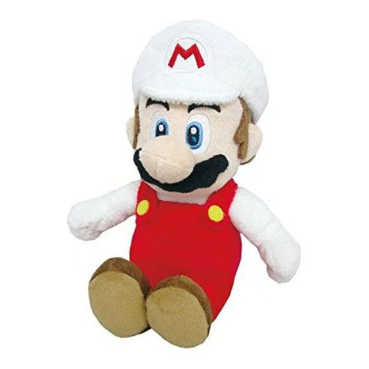 Little Buddy Super Star Collection Fire Mario 9.5-inch Stuffed Plush | Galactic Toys & Collectibles