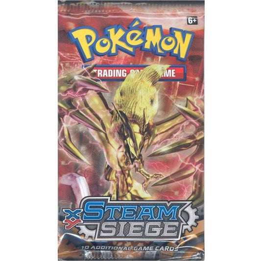 Pokemon Steam Siege Booster Pack - 1 Booster pack (Random Art) | Galactic Toys & Collectibles