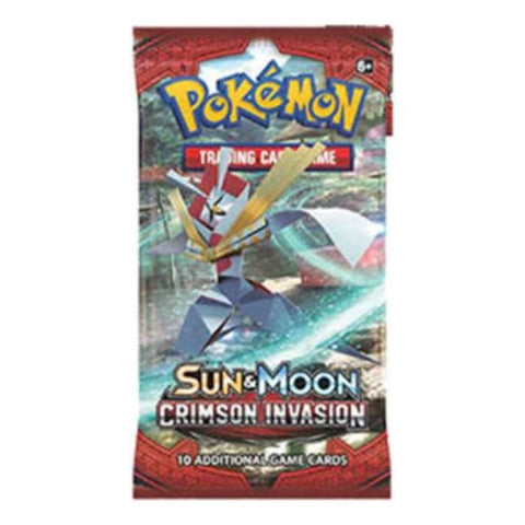 Pokemon Sun & Moon Crimson Invasion Booster Pack | Galactic Toys & Collectibles