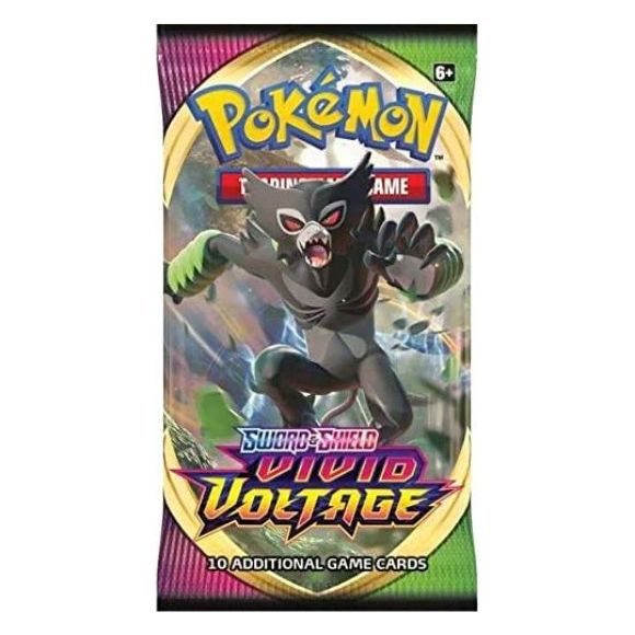 Pokemon TCG: Sword and Shield Vivid Voltage Booster Pack | Galactic Toys & Collectibles