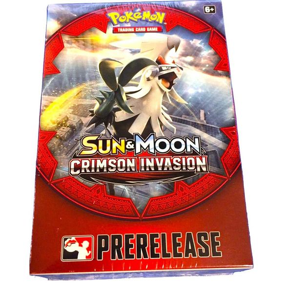 Prerelease Kit includes 4 Crimson Invasion booster packs, 1 special 23-card prerelease pack with 1 of 4 exclusive foil prerelease promo card.